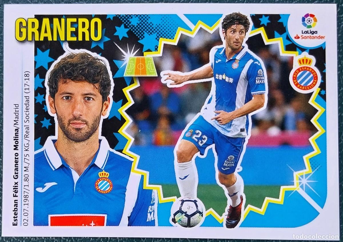 Cromos de f&uacute;tbol: 11 GRANERO RCD ESPANYOL CROMOS ALBUM EDICIONES ESTE 2018 2019 18 19