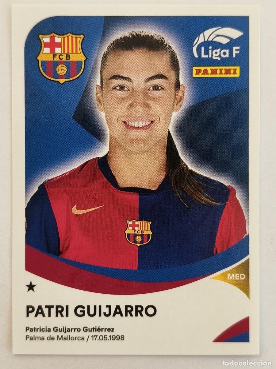 Cromos de f&uacute;tbol: #53 PATRI GUIJARRO (F.C. BARCELONA) LIGA F 2024/2025 PANINI