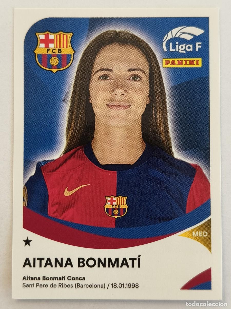 Cromos de f&uacute;tbol: #54 AITANA BONMATI (F.C. BARCELONA) LIGA F 2024/2025 PANINI