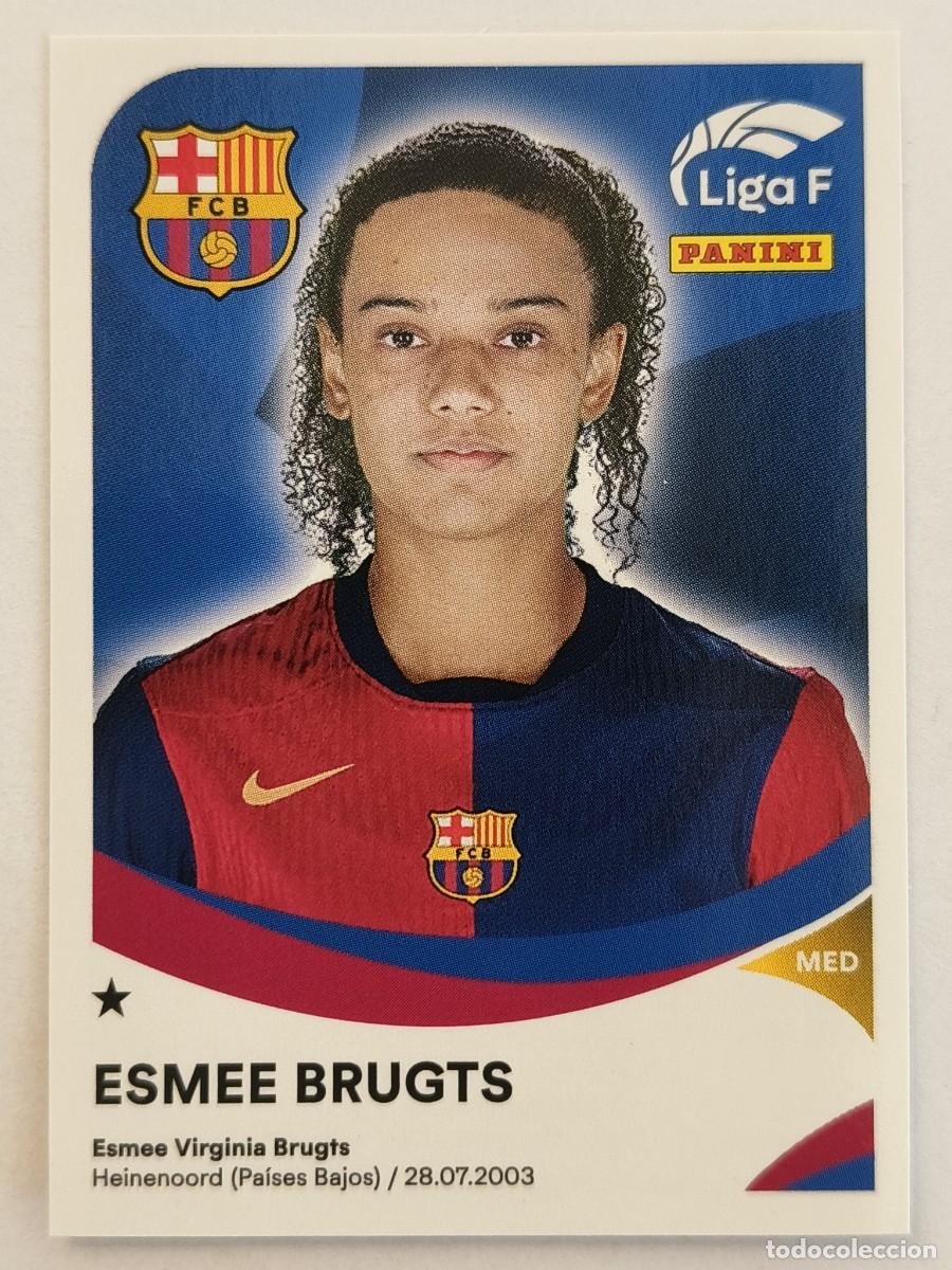 Cromos de f&uacute;tbol: #56 ESMEE BRUGTS (F.C. BARCELONA) LIGA F 2024/2025 PANINI