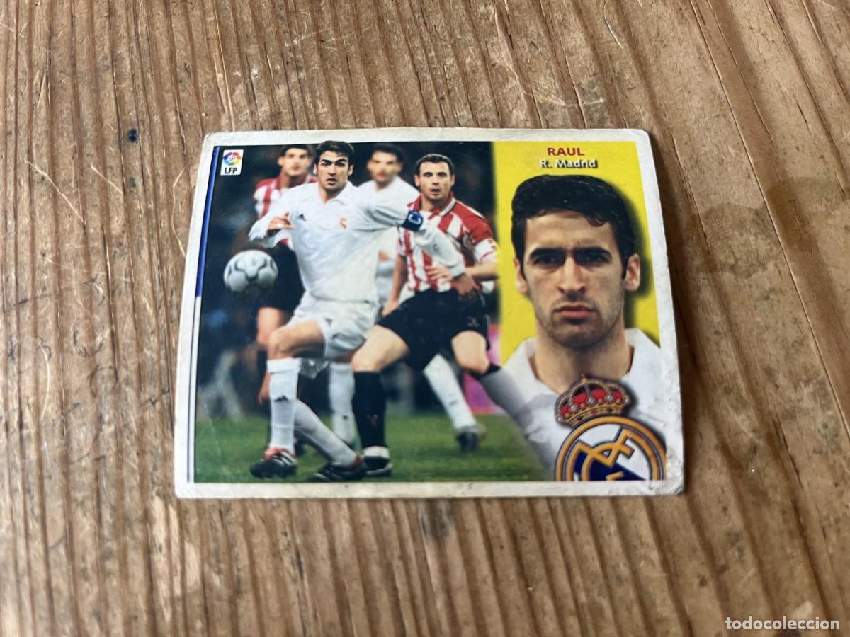Cromos de f&uacute;tbol: CROMO SIN PEGAR NUNCA PEGADO ALBUM LIGA ESTE 02 03 2002 2003 REAL MADRID RAUL GONZALEZ