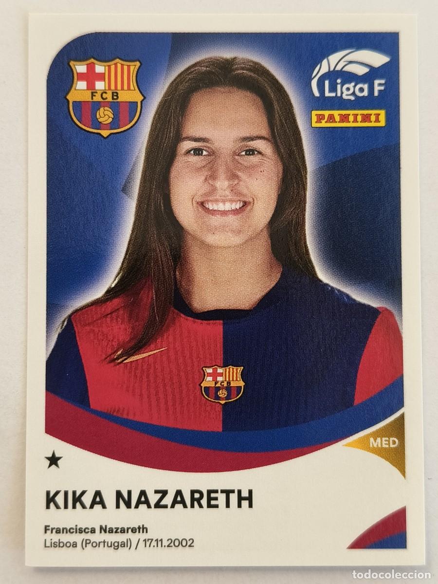 Cromos de f&uacute;tbol: #57A KIKA NAZARETH (F.C. BARCELONA) LIGA F 2024/2025 PANINI