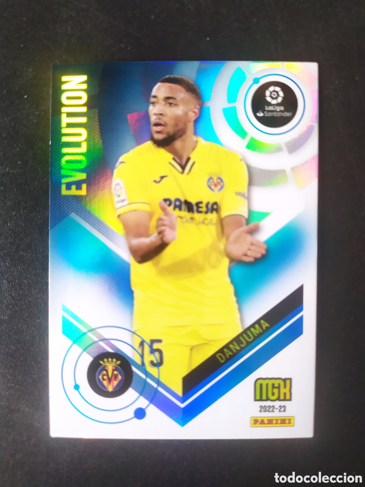 Football Stickers: Megacracks 2022 2023 22 23 panini Danjuma evolution n&deg; 381 Villarreal