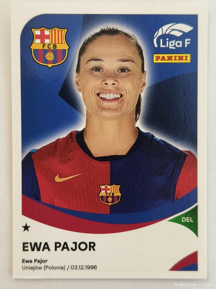 Fu&szlig;ball-Sticker: #61 EWA PAJOR (F.C. BARCELONA) LIGA F 2024/2025 PANINI