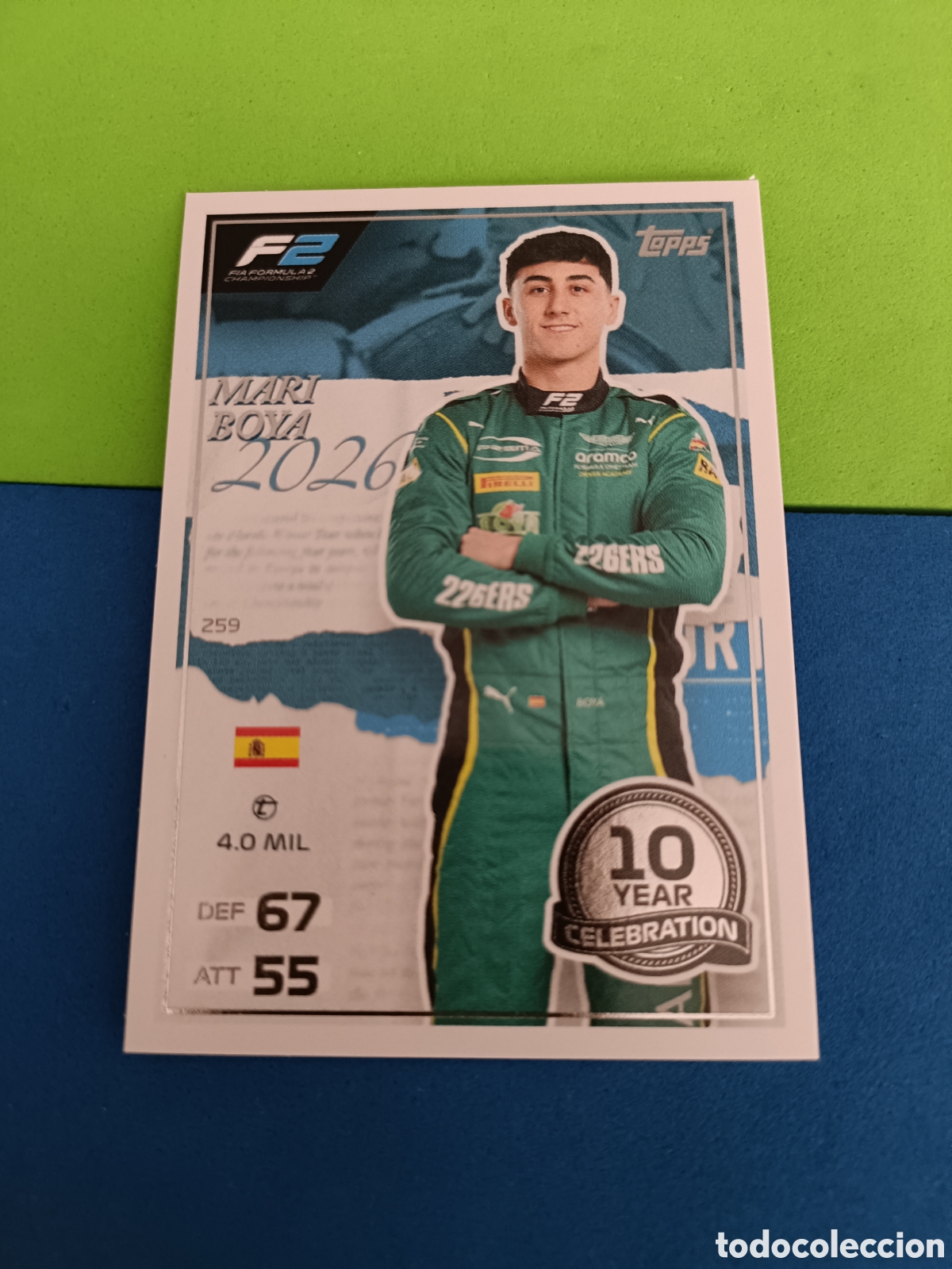 Fu&szlig;ball-Sticker: Topps Turbo Attax F&oacute;rmula uno F1 2026 - 259 Mari Boya