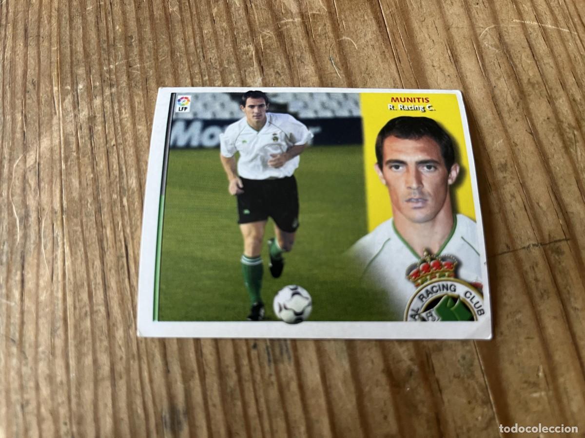 Fu&szlig;ball-Sticker: CROMO SIN PEGAR NUNCA PEGADO ALBUM LIGA ESTE 02 03 2002 2003 COLOCA MUNITIS RACING SANTANDER