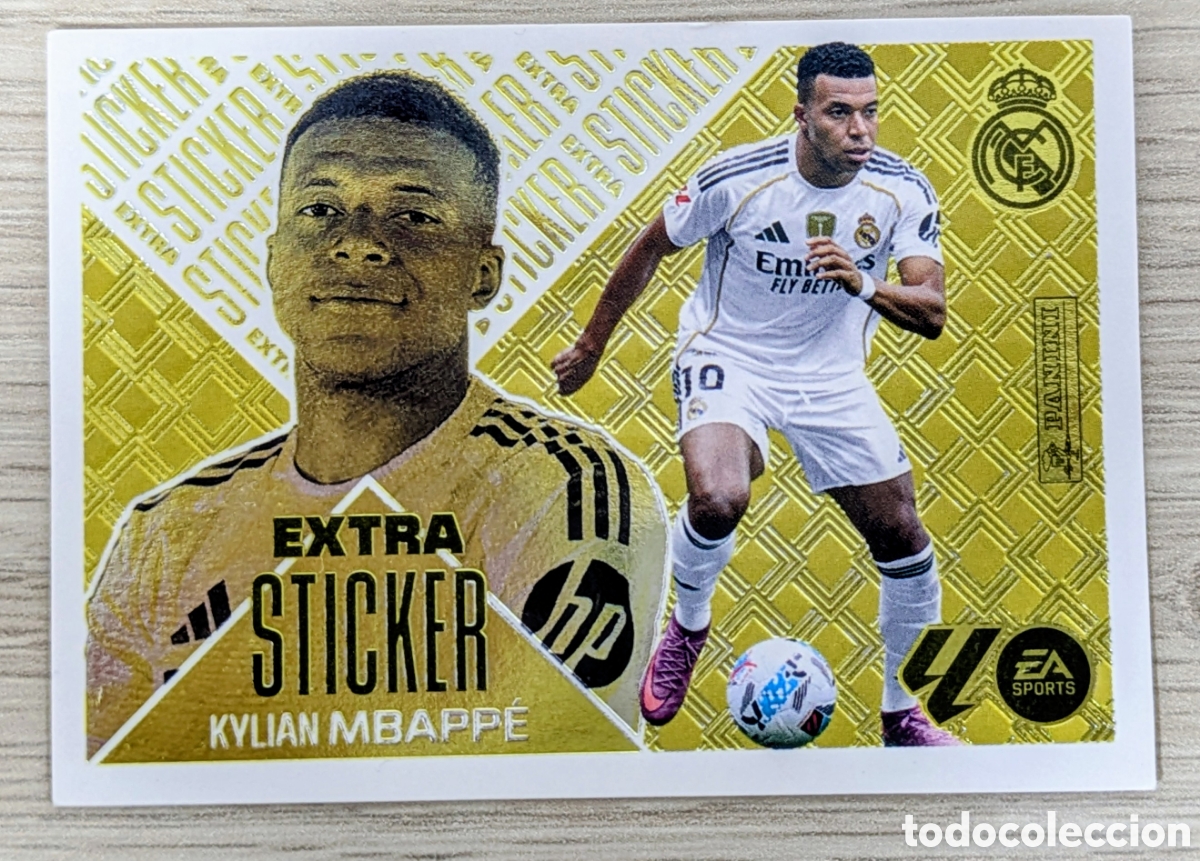 Fu&szlig;ball-Sticker: Extra Sticker Oro Mbappe 26 27 - Liga este 2026 2027