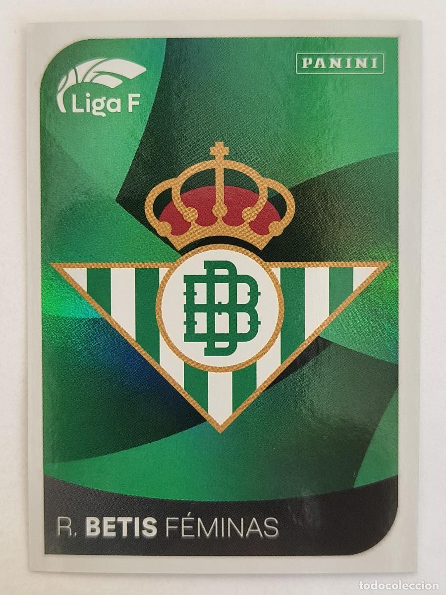 Cromos de f&uacute;tbol: #62 ESCUDO (REAL BETIS FEMINAS) LIGA F 2024/2025 PANINI