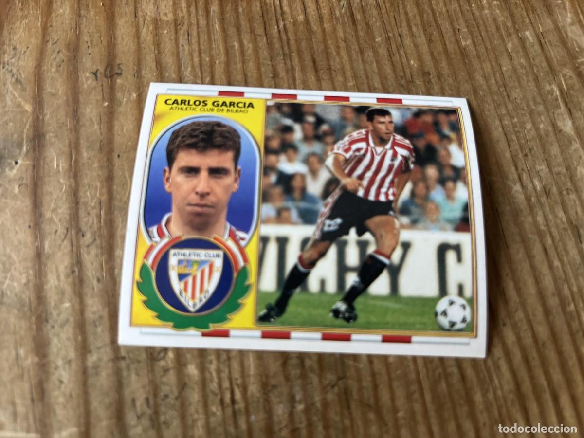 Cromos de f&uacute;tbol: CROMO SIN PEGAR NUNCA PEGADO ALBUM LIGA ESTE 96 97 1996 1997 ATHLETIC BILBAO CARLOS GARCIA