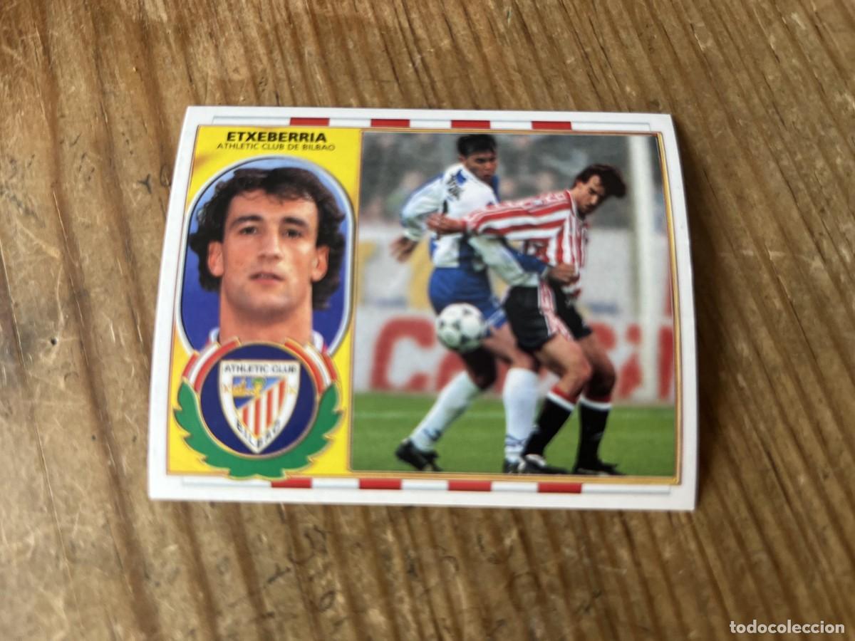 Cromos de f&uacute;tbol: CROMO SIN PEGAR NUNCA PEGADO ALBUM LIGA ESTE 96 97 1996 1997 ATHLETIC BILBAO ETXEBERRIA
