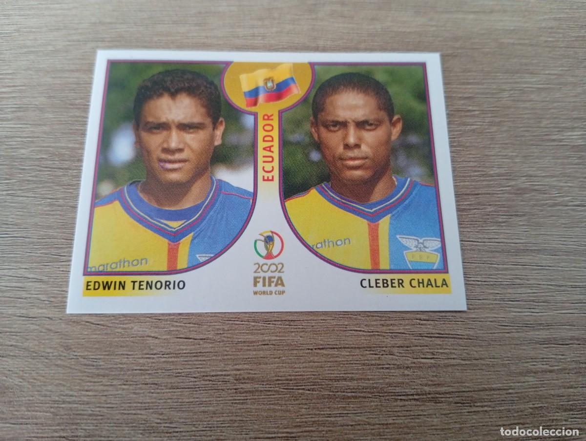 Cromos de f&uacute;tbol: TENORIO CHALA 517 ECUADOR MUNDIAL KOREA JAPON 2002 02 PANINI NUNCA PEGADO