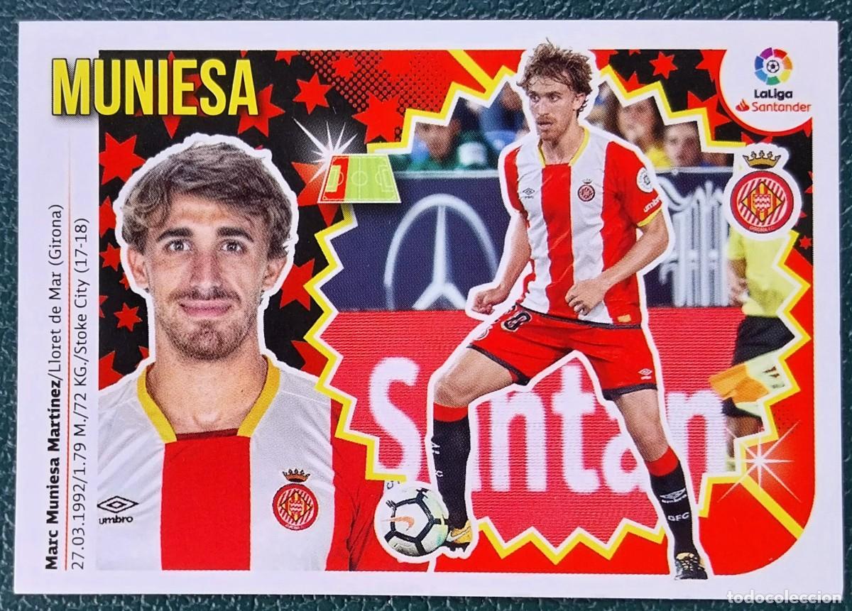 Cromos de f&uacute;tbol: 4B / 4 B MUNIESA GIRONA FC CROMOS ALBUM EDICIONES ESTE 2018 2019 18 19