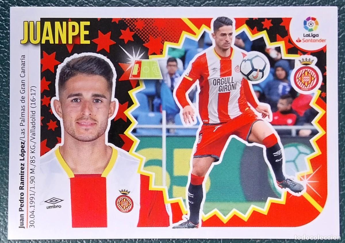 Cromos de f&uacute;tbol: 5 JUANPE GIRONA FC CROMOS ALBUM EDICIONES ESTE 2018 2019 18 19
