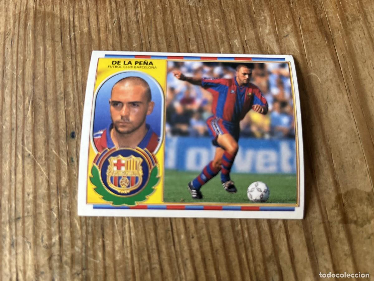 Cromos de f&uacute;tbol: CROMO SIN PEGAR NUNCA PEGADO ALBUM LIGA ESTE 96 97 1996 1997 BARCELONA IVAN DE LA PE&Ntilde;A
