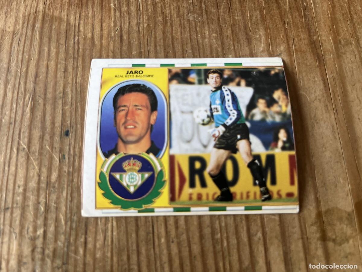 Cromos de f&uacute;tbol: CROMO SIN PEGAR NUNCA PEGADO ALBUM LIGA ESTE 96 97 1996 1997 REAL BETIS JARO
