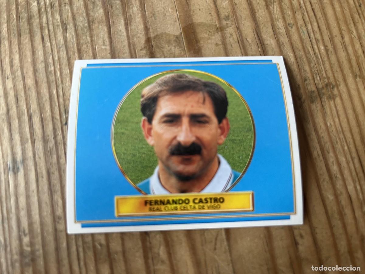 Cromos de f&uacute;tbol: CROMO SIN PEGAR NUNCA PEGADO ALBUM LIGA ESTE 96 97 1996 1997 CELTA VIGO ENTRENADOR FERNANDO CASTRO