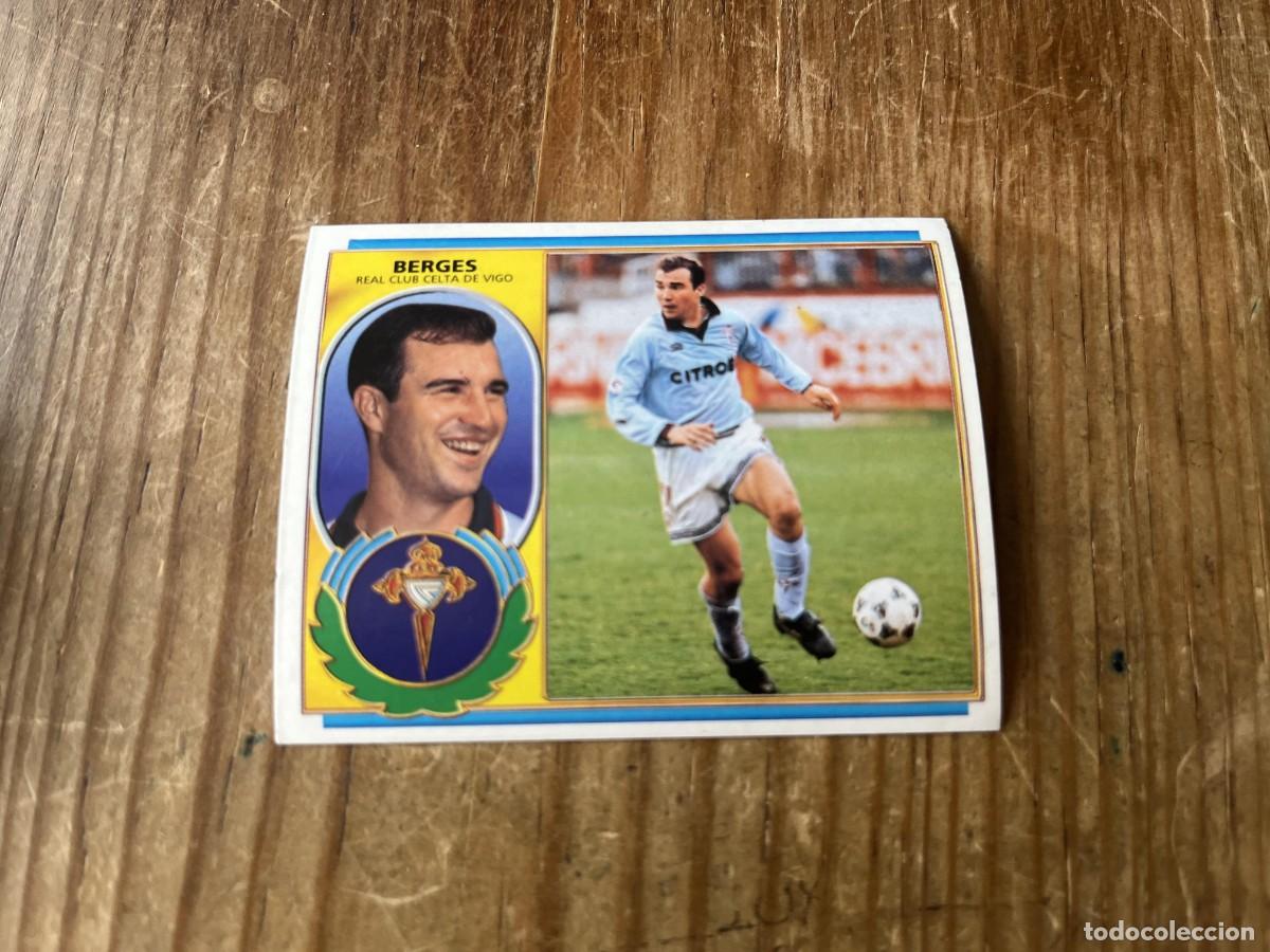 Cromos de f&uacute;tbol: CROMO SIN PEGAR NUNCA PEGADO ALBUM LIGA ESTE 96 97 1996 1997 CELTA VIGO BERGES