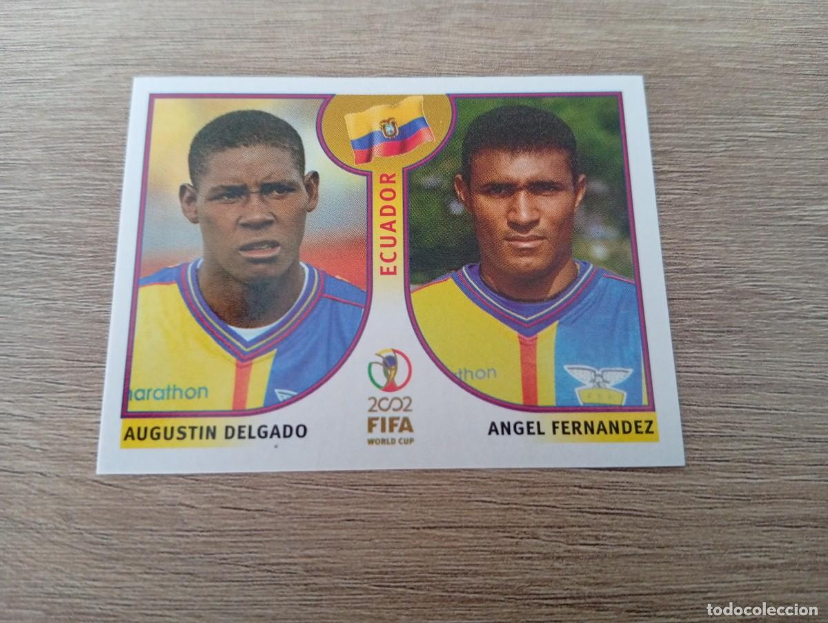 Cromos de f&uacute;tbol: DELGADO FERNANDEZ 520 ECUADOR MUNDIAL KOREA JAPON 2002 02 PANINI NUNCA PEGADO