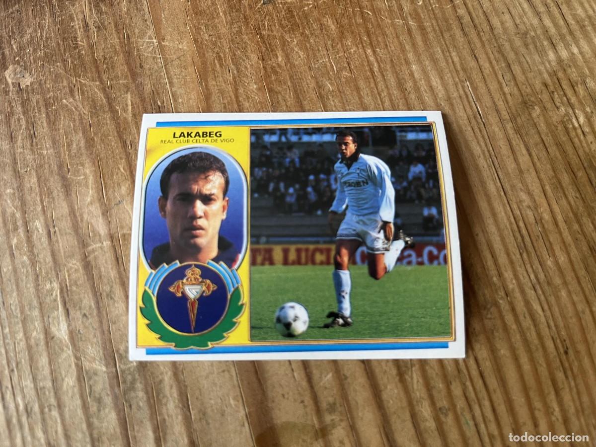 Cromos de f&uacute;tbol: CROMO SIN PEGAR NUNCA PEGADO ALBUM LIGA ESTE 96 97 1996 1997 CELTA VIGO LAKABEG