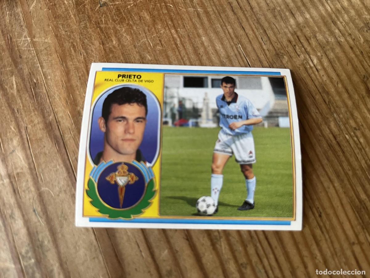 Cromos de f&uacute;tbol: CROMO SIN PEGAR NUNCA PEGADO ALBUM LIGA ESTE 96 97 1996 1997 CELTA VIGO PRIETO