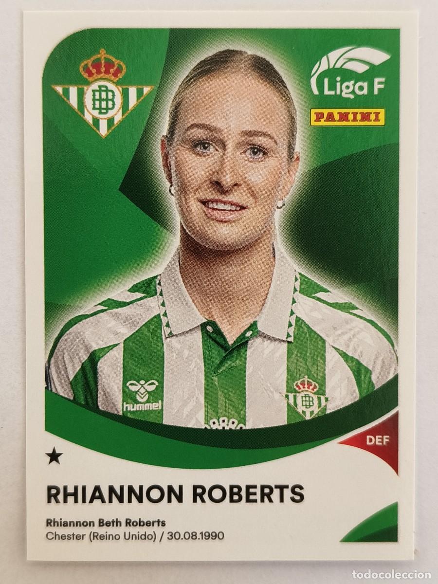 Figurine di Calcio: #69 RHIANNON ROBERTS (REAL BETIS FEMINAS) LIGA F 2024/2025 PANINI