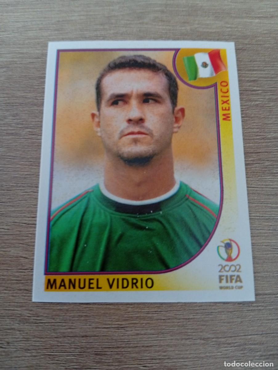 Cromos de f&uacute;tbol: MANUEL VIDRIO 496 MEXICO MUNDIAL KOREA JAPON 2002 02 PANINI NUNCA PEGADO