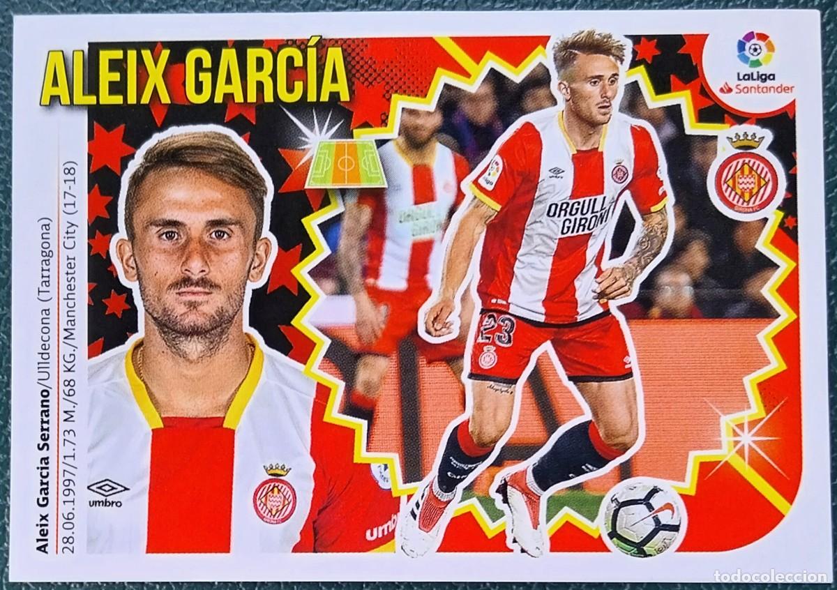 Cromos de f&uacute;tbol: 12 ALEIX GARCIA GIRONA FC CROMOS ALBUM EDICIONES ESTE 2018 2019 18 19