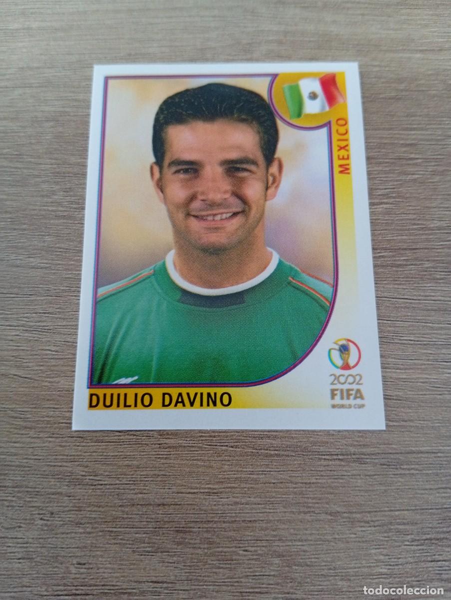 Fu&szlig;ball-Sticker: DUILIO DAVINO 500 MEXICO MUNDIAL KOREA JAPON 2002 02 PANINI NUNCA PEGADO