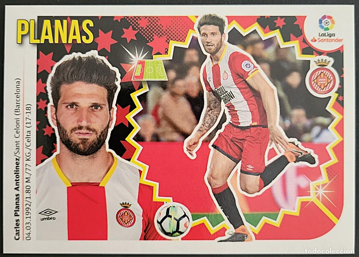 Cromos de f&uacute;tbol: 8B / 8 B PLANAS GIRONA FC CROMOS ALBUM EDICIONES ESTE 2018 2019 18 19