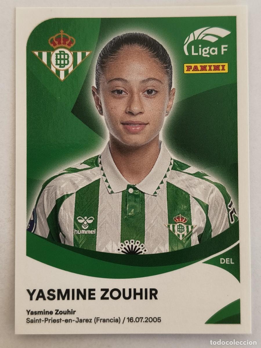 Cromos de f&uacute;tbol: #79A YASMINE ZOUHIR (REAL BETIS FEMINAS) LIGA F 2024/2025 PANINI