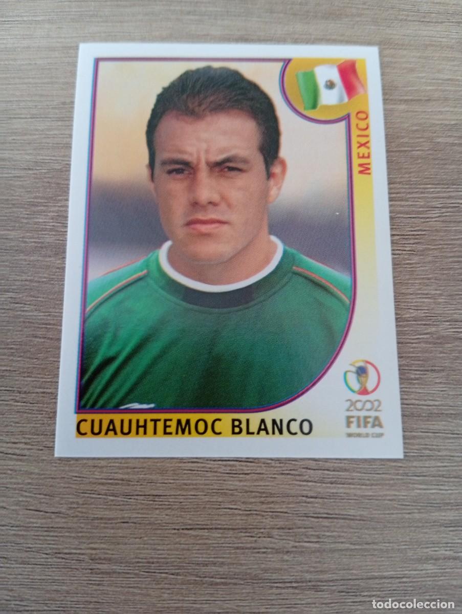 Cromos de f&uacute;tbol: CUAUHTEMOC BLANCO 508 MEXICO MUNDIAL KOREA JAPON 2002 02 PANINI NUNCA PEGADO