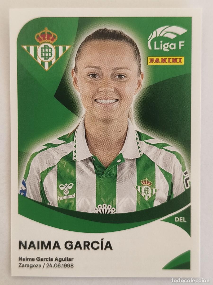 Cromos de f&uacute;tbol: #80 NAIMA GARCIA (REAL BETIS FEMINAS) LIGA F 2024/2025 PANINI