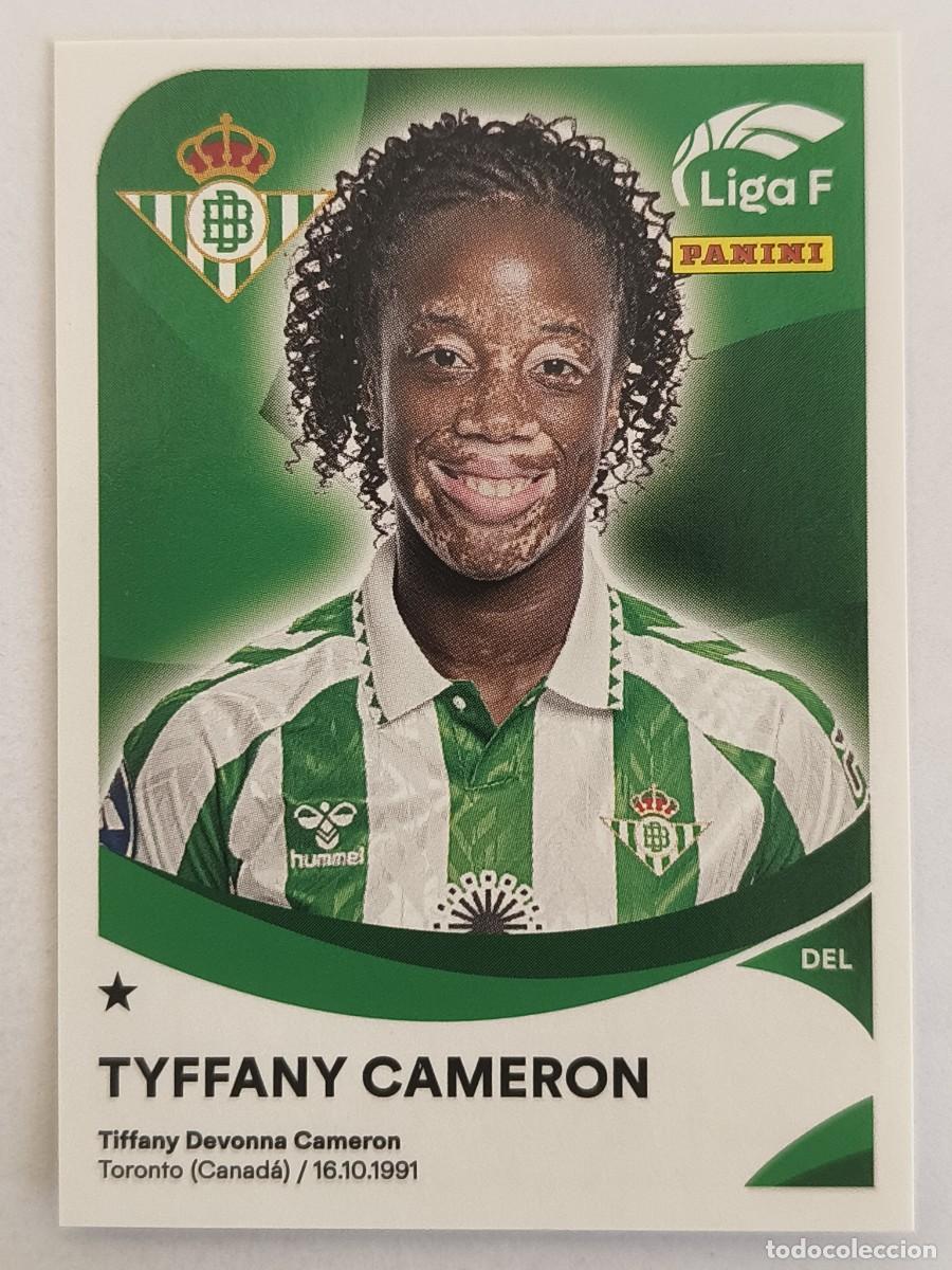 Cromos de f&uacute;tbol: #81 TYFFANY CAMERON (REAL BETIS FEMINAS) LIGA F 2024/2025 PANINI