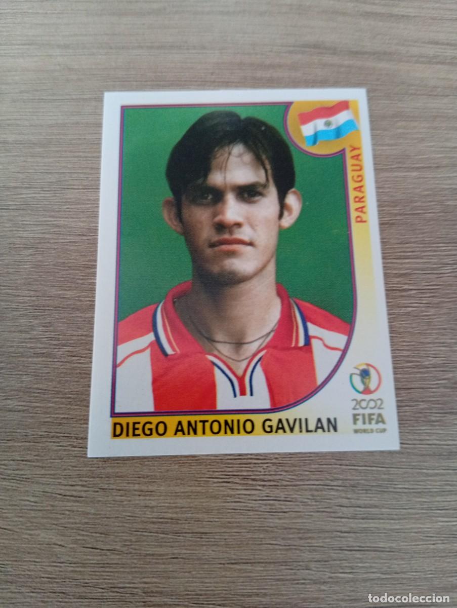 Cromos de f&uacute;tbol: DIEGO ANTONIO GAVILAN 141 PARAGUAY MUNDIAL KOREA JAPON 2002 02 PANINI NUNCA PEGADO
