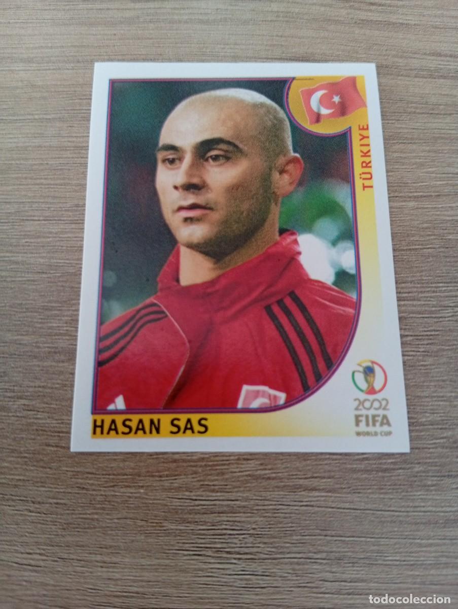 Cromos de f&uacute;tbol: HASAN SAS 202 TURQUIA MUNDIAL KOREA JAPON 2002 02 PANINI NUNCA PEGADO