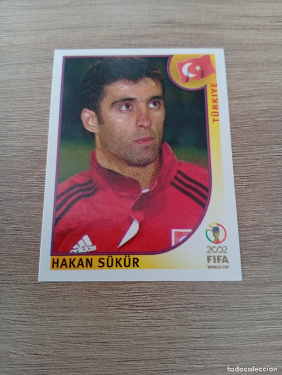 Cromos de f&uacute;tbol: HAKAN SUKUR 204 TURQUIA MUNDIAL KOREA JAPON 2002 02 PANINI NUNCA PEGADO