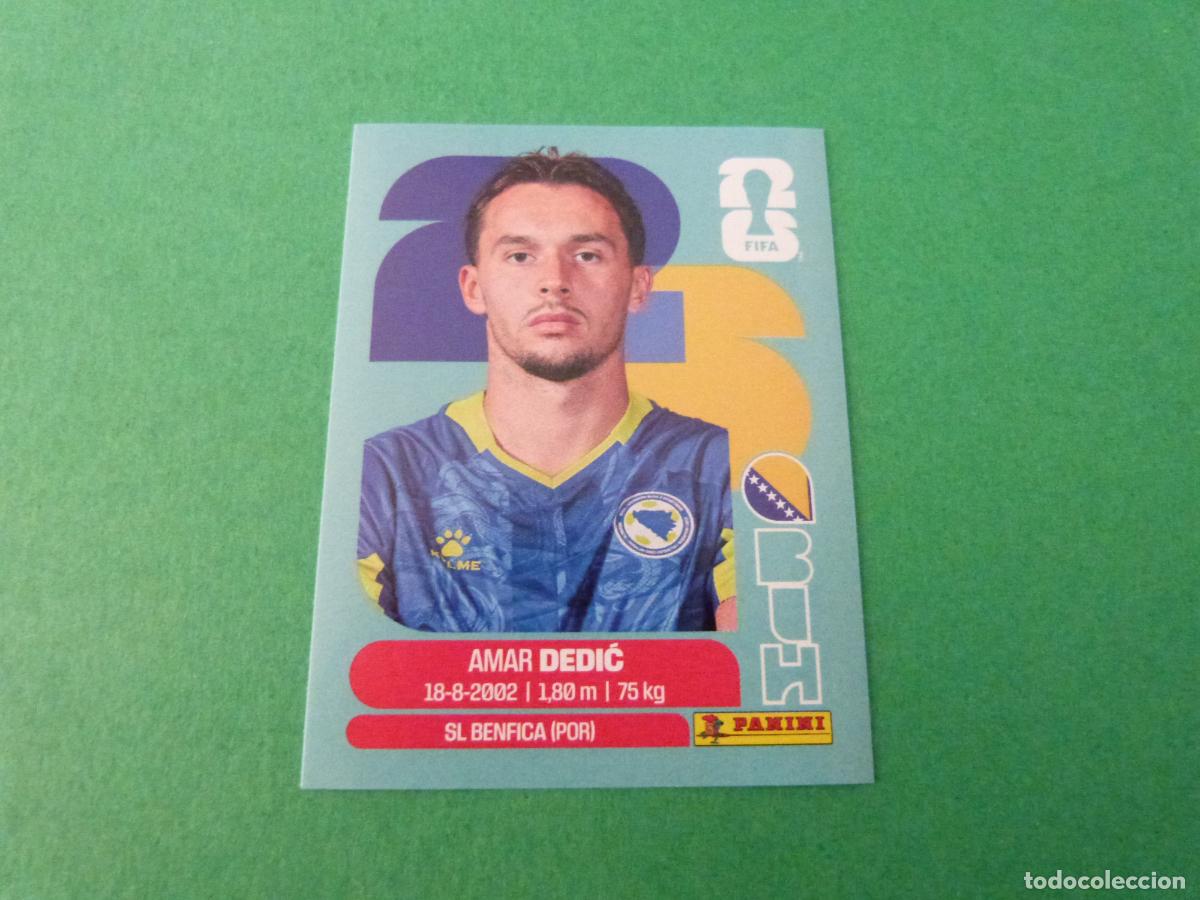Cromos de f&uacute;tbol: CROMO FUTBOL DEDIC BOSNIA Y HERZEGOVINA SIN PEGAR N&ordm; 3 BIH 3 MUNDIAL 2026 PANINI