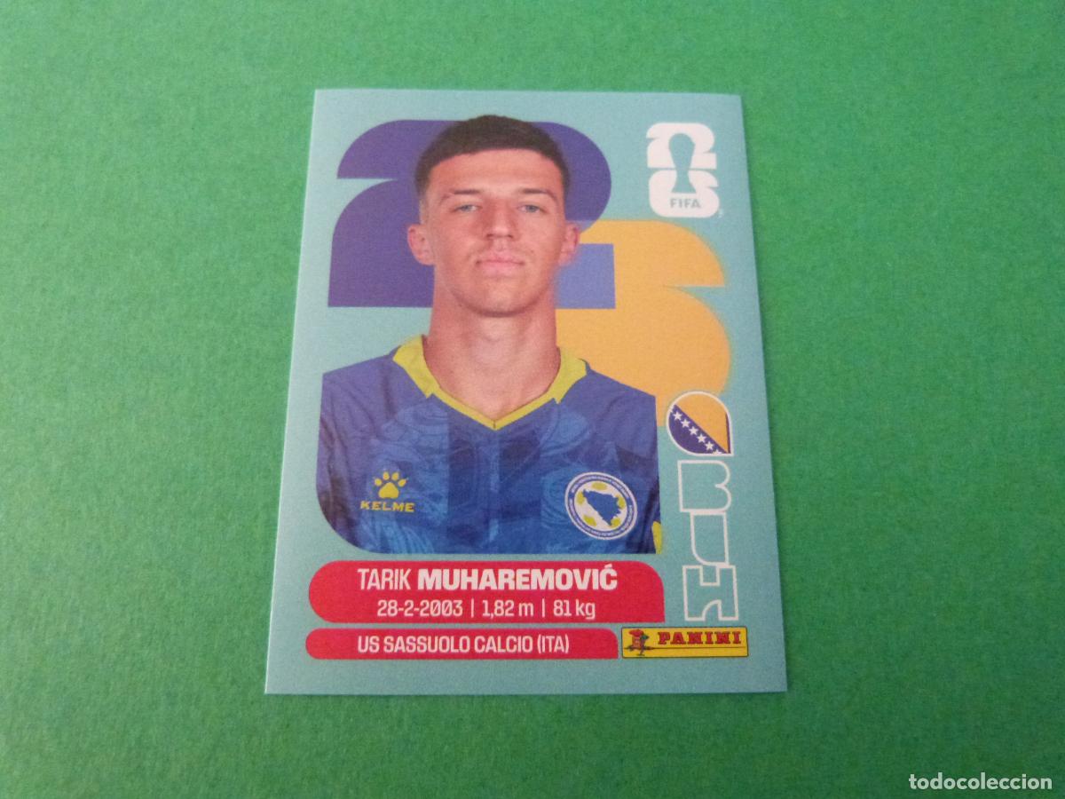 Cromos de f&uacute;tbol: CROMO FUTBOL MUHAREMOVIC BOSNIA Y HERZEGOVINA SIN PEGAR N&ordm; 5 BIH 5 MUNDIAL 2026 PANINI