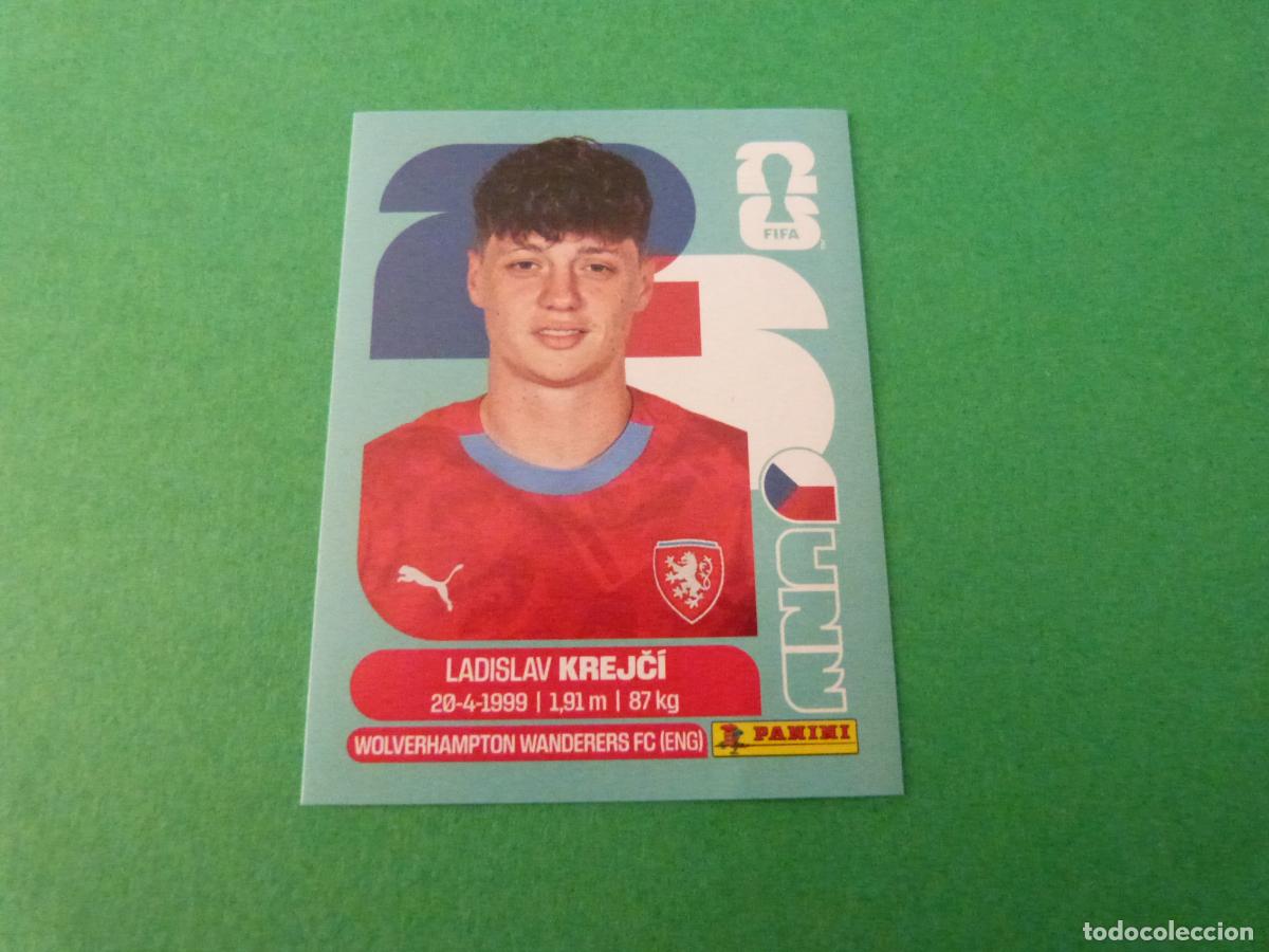 Cromos de f&uacute;tbol: CROMO FUTBOL KREJCI REP. CHECA SIN PEGAR N&ordm; 4 CZE 4 MUNDIAL 2026 PANINI