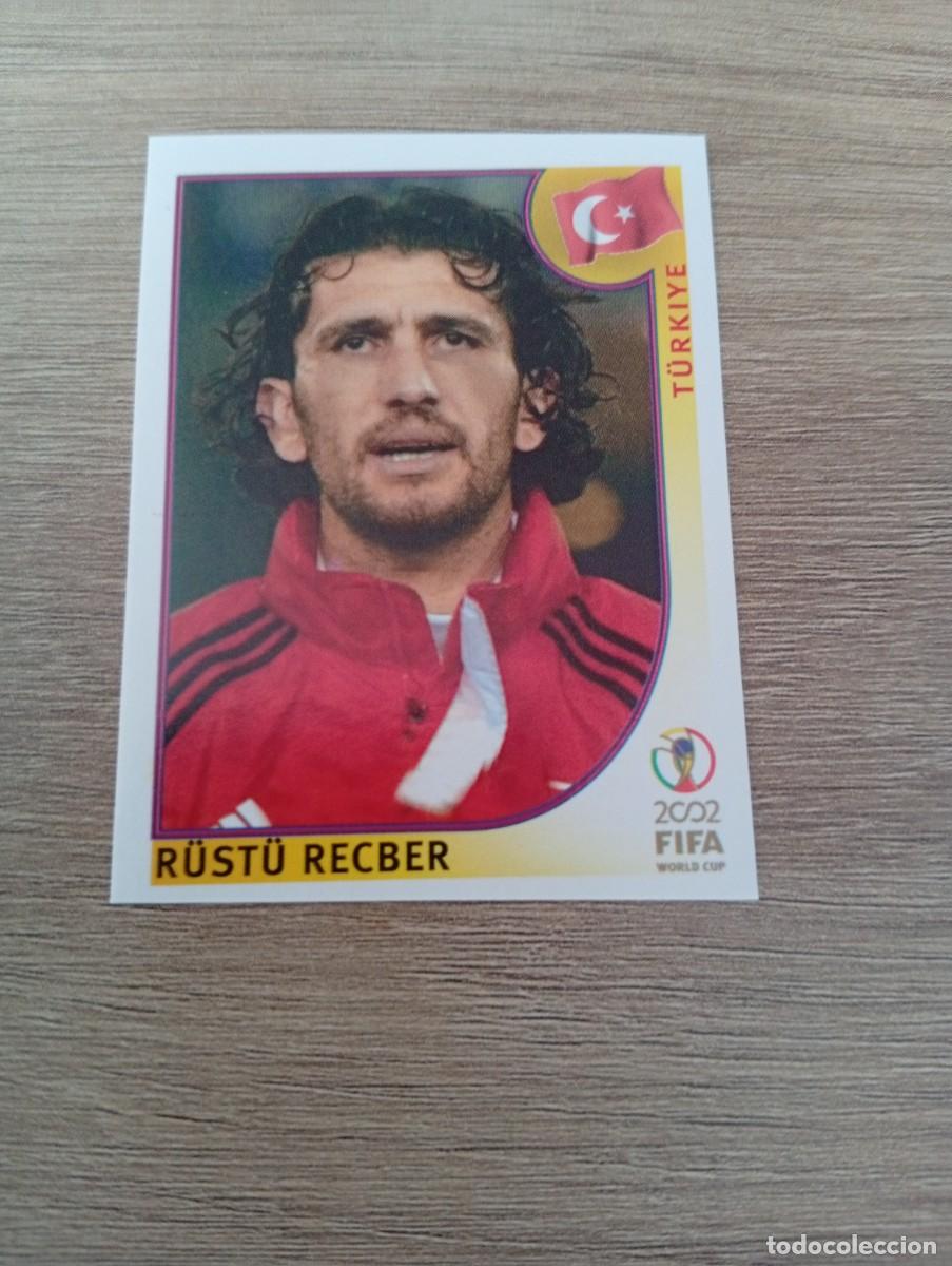 Cromos de f&uacute;tbol: RUSTU RECBER 189 TURQUIA MUNDIAL KOREA JAPON 2002 02 PANINI NUNCA PEGADO