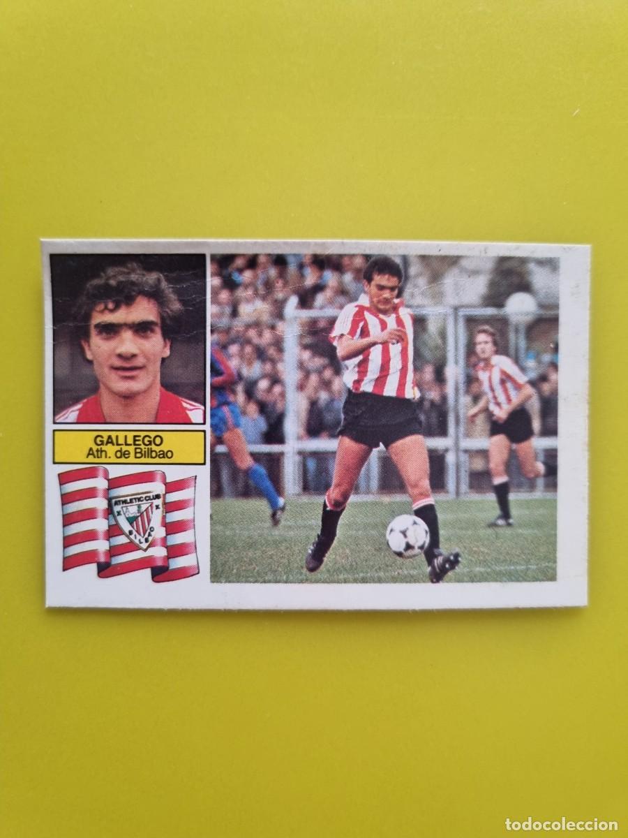 Football Stickers: CROMO DE F&Uacute;TBOL LIGA ESTE 82 83 1982 1983 GALLEGO DESPEGADO ATH BILBAO AR926