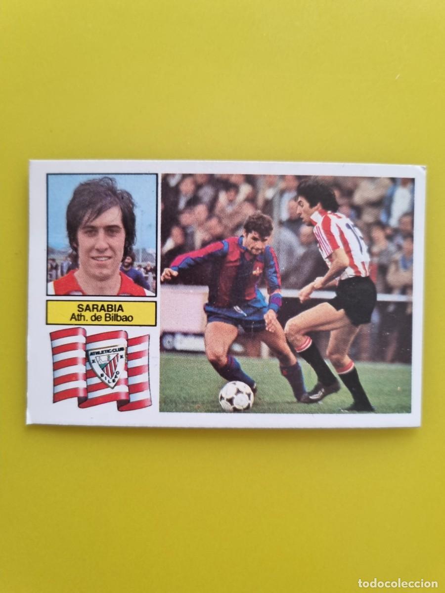 Football Stickers: CROMO DE F&Uacute;TBOL LIGA ESTE 82 83 1982 1983 SARABIA DESPEGADO ATH BILBAO AR926
