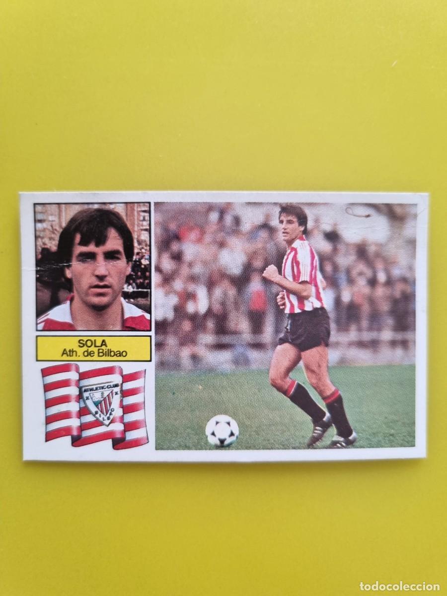 Football Stickers: CROMO DE F&Uacute;TBOL LIGA ESTE 82 83 1982 1983 SOLA DESPEGADO ATH BILBAO AR926