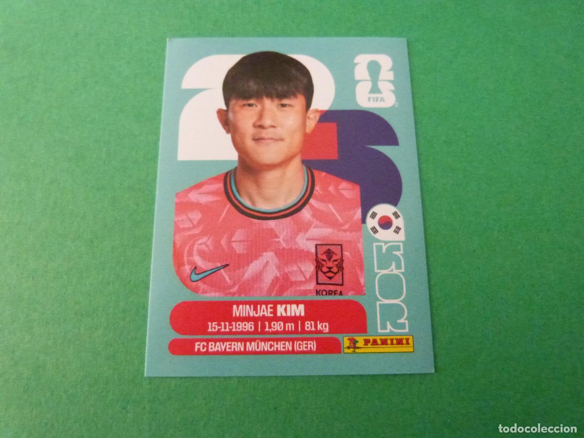 Football Stickers: CROMO FUTBOL KIM MIN JAE KOREA DEL SUR SIN PEGAR N&ordm; 4 KOR 4 MUNDIAL 2026 PANINI