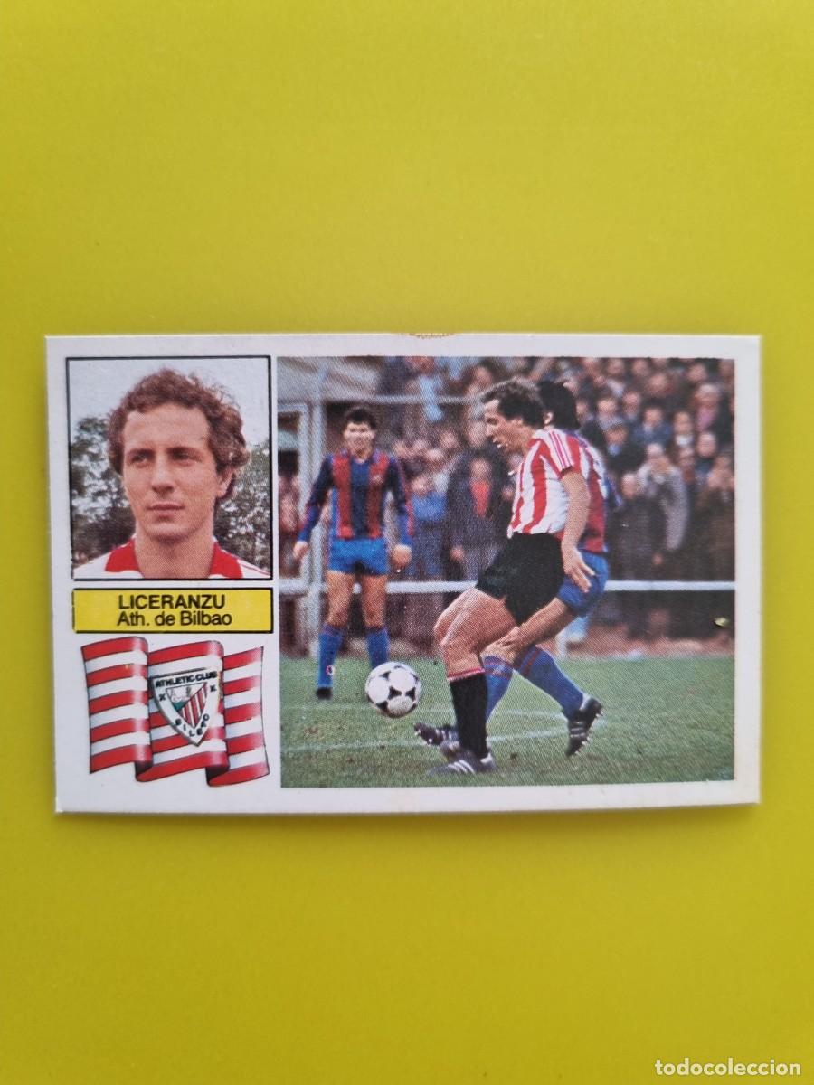 Cromos de f&uacute;tbol: CROMO DE F&Uacute;TBOL LIGA ESTE 82 83 1982 1983 LICERANZU DESPEGADO ATH BILBAO AR926