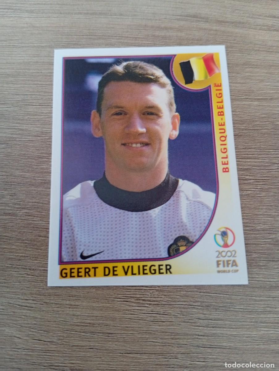 Cromos de f&uacute;tbol: GEERT DE VLIEGER 551 BELGICA MUNDIAL KOREA JAPON 2002 02 PANINI NUNCA PEGADO