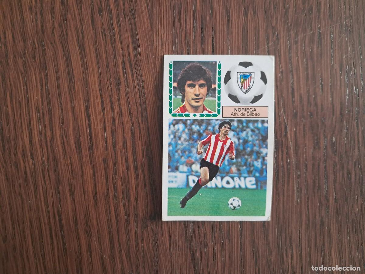 Cromos de f&uacute;tbol: cromo de futbol, edic. Este 83-84, Noriega, Ath. Bilbao. sin pegar.
