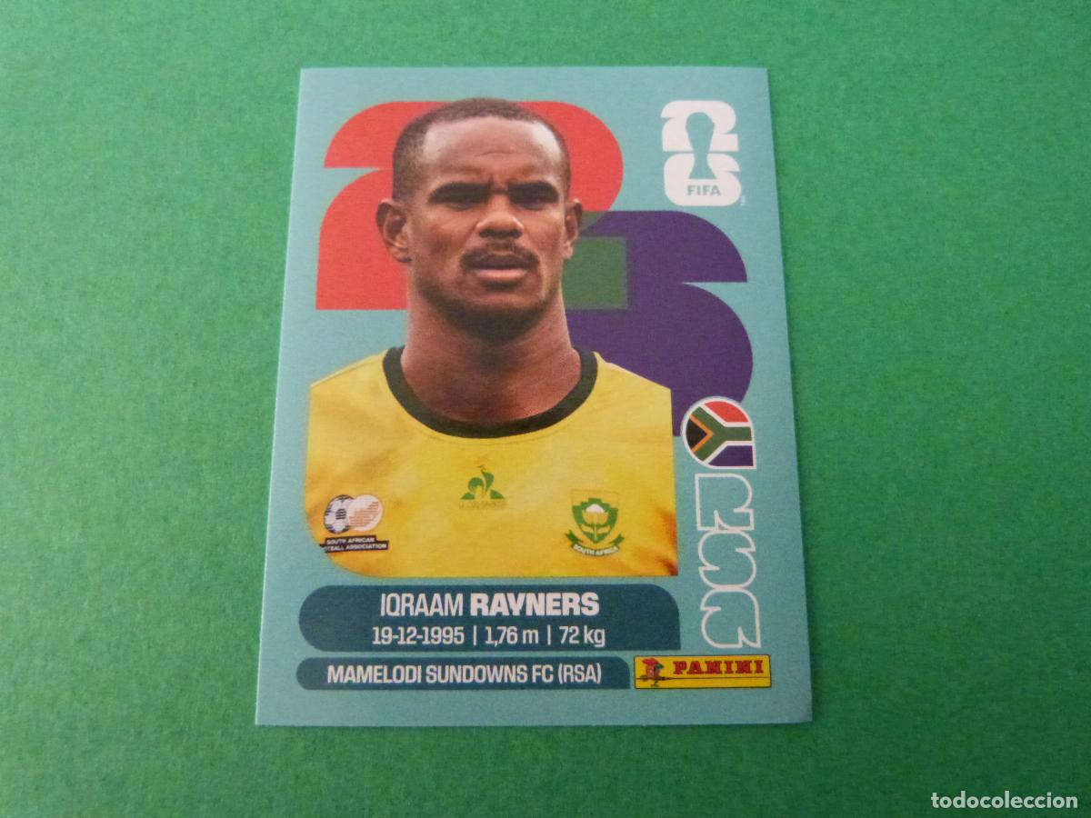 Cromos de f&uacute;tbol: CROMO FUTBOL RAYNERS SUDAFRICA SIN PEGAR N&ordm; 18 RSA 18 MUNDIAL 2026 PANINI