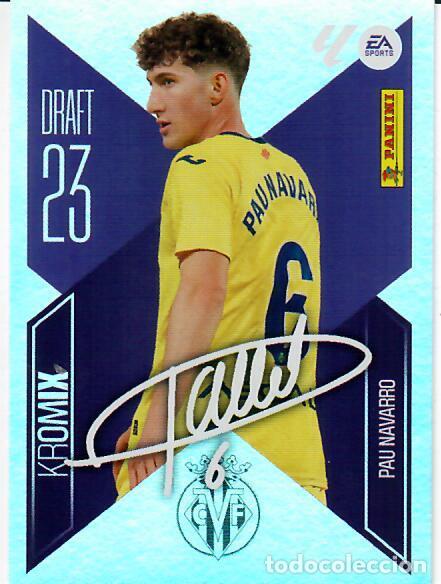 Cromos de f&uacute;tbol: CROMO PANINI LIGA ESTE 26 27 - KROMIX N&ordm; K18 - PAU NAVARRO - VILLARREAL