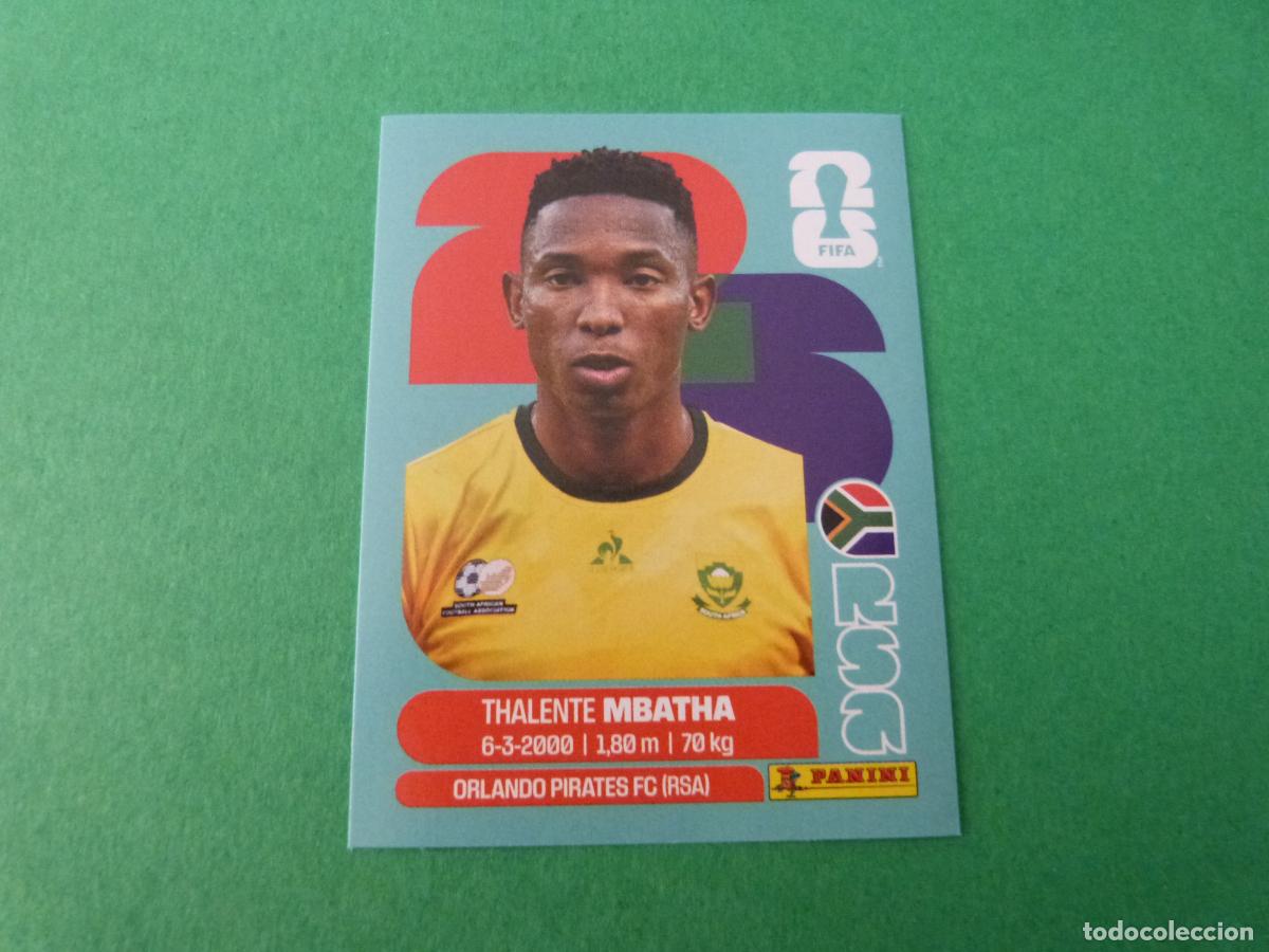 Cromos de f&uacute;tbol: CROMO FUTBOL MBATHA SUDAFRICA SIN PEGAR N&ordm; 12 RSA 12 MUNDIAL 2026 PANINI